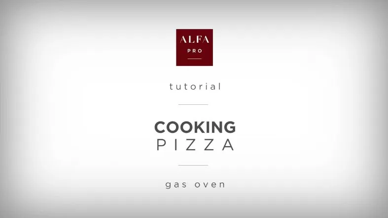 Cooking pizza - gas oven - Tutorial Alfa Pro | Alfa Forni