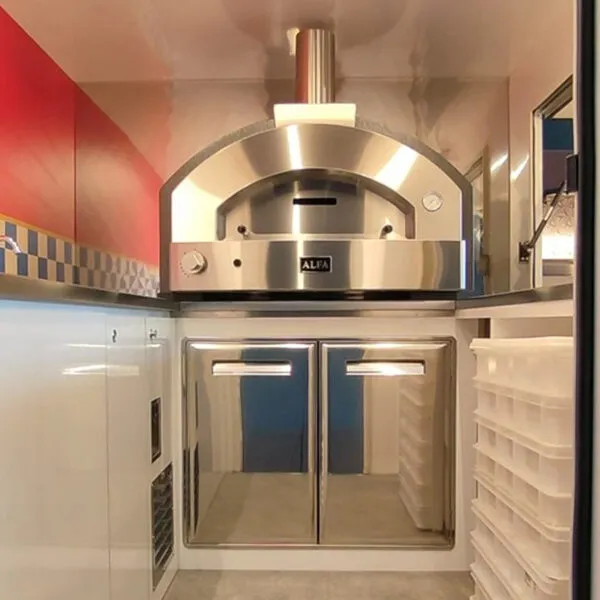 Professional pizza oven