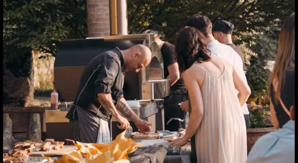 Professional pizza oven